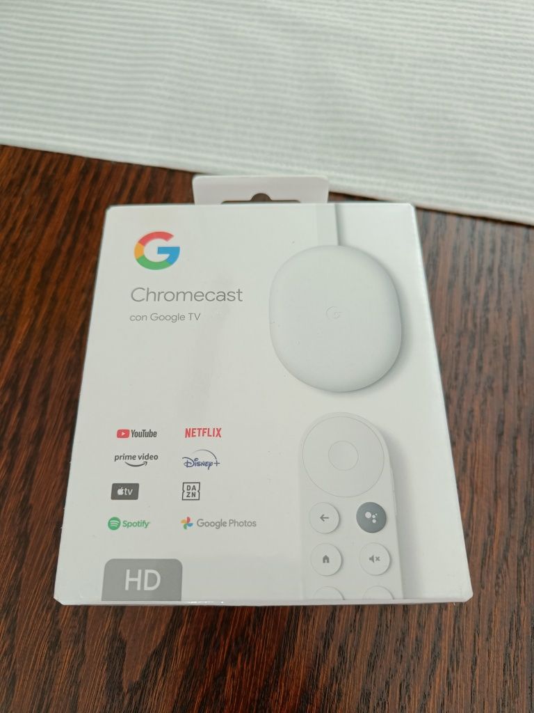 Chromecast HD Nowy gwarancja 24m