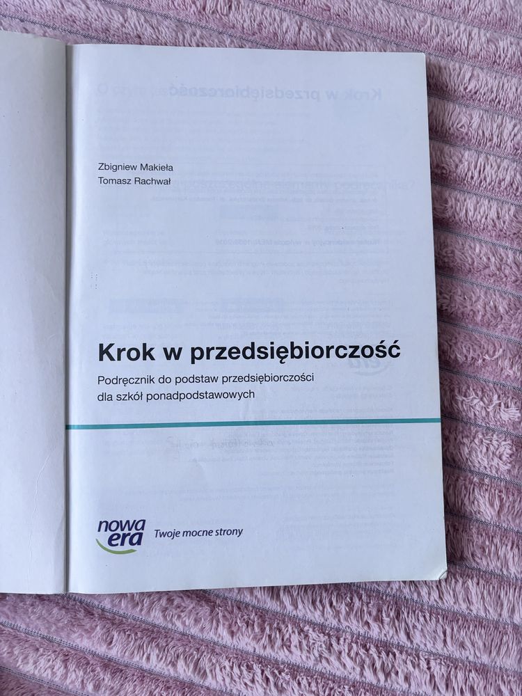 krok w przedsiebiorczosc podrecznik podstawy przedsiebiorstwa