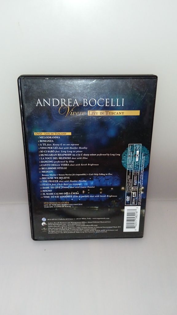 Andrea Bocelli - Vivere - Live in Tuscany