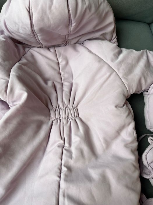 Wiosenny Kombinezon Niemowlęcy Polarowy, Rozmiar 62 cm (0-3 miesiące)