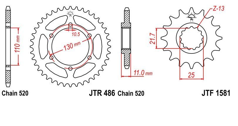 Приводная цепь DID, JT, Sunstar, ГРМ цепи, did 520, did 525, did 530