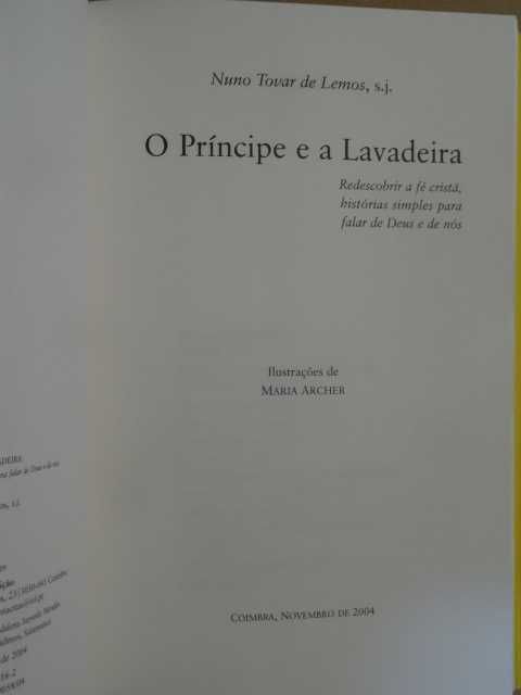 O Príncipe e a Lavadeira de Nuno Tovar de Lemos