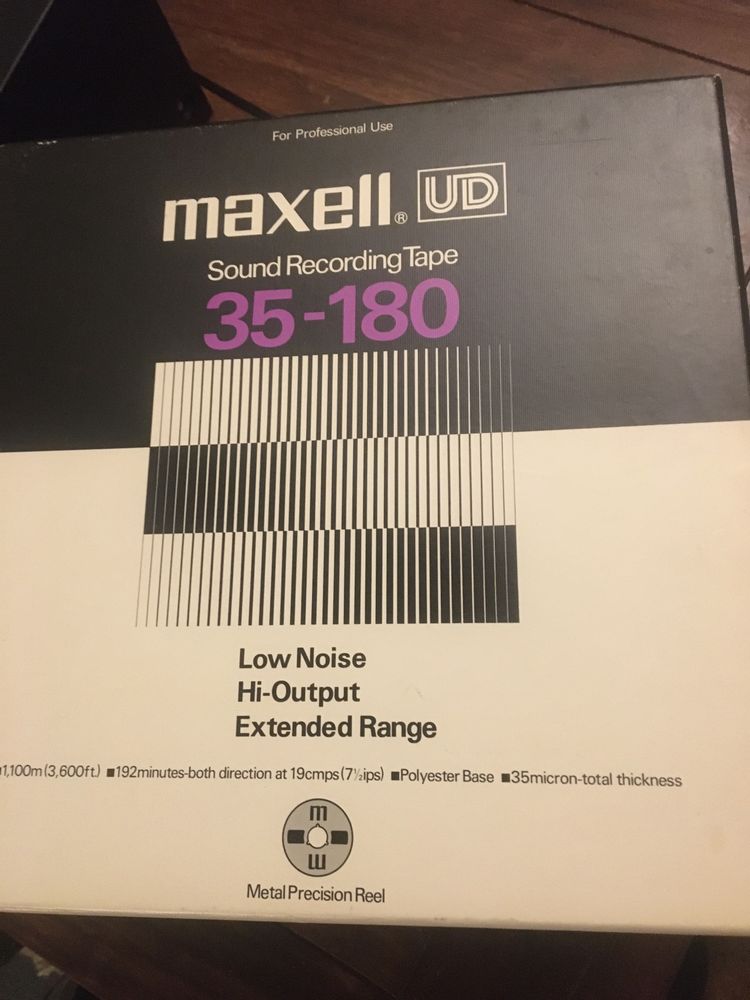 Taśma Maxell Ultra-Dynamic UD 35-180 alu szpula 10,5"