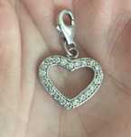Zawieszka srebrna charms