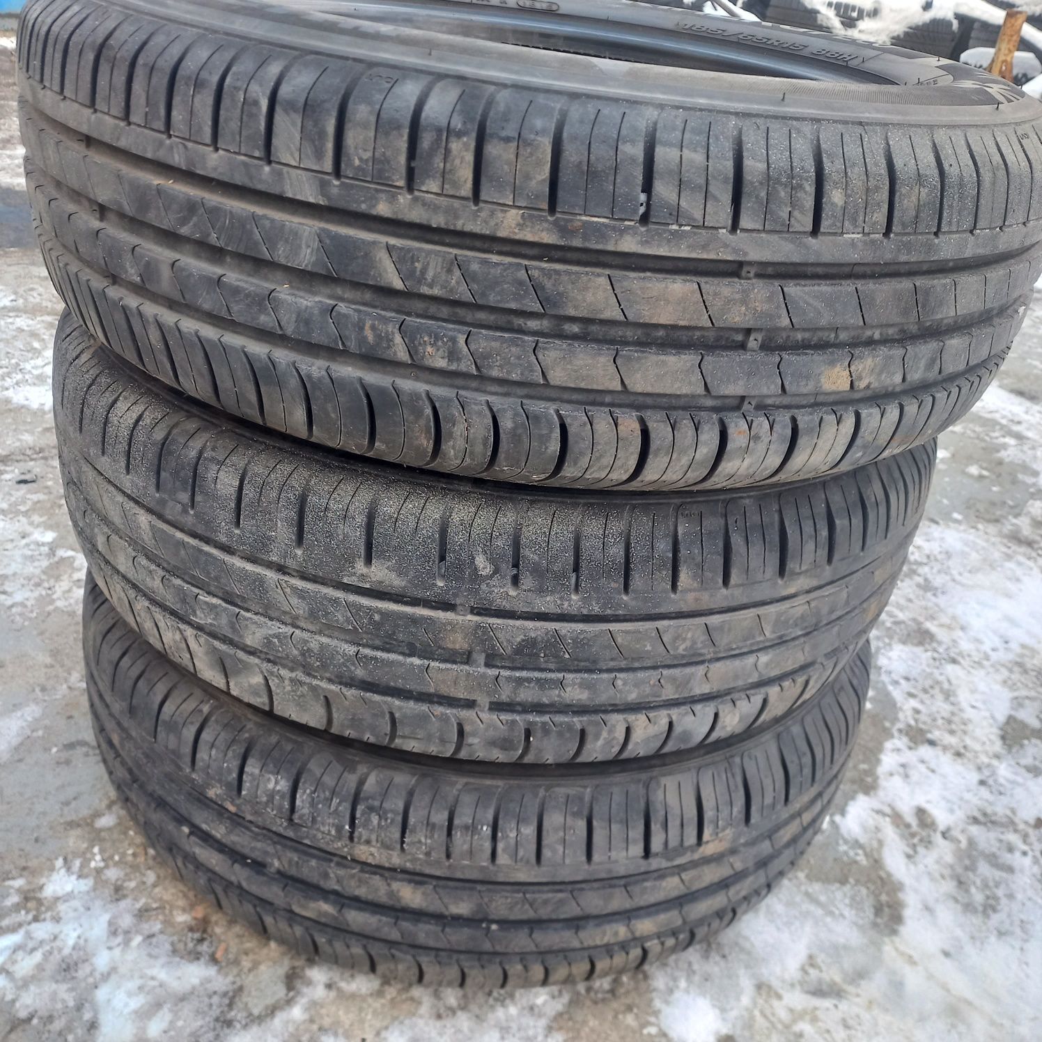 2 opony letnie 7mm 185/65/15 Hankook Kinergy Eco