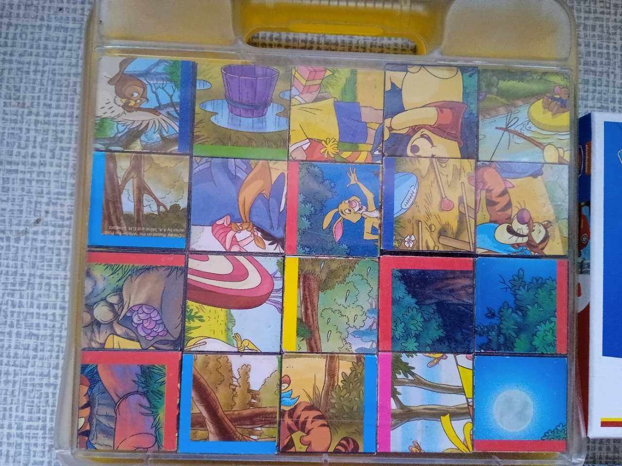 Puzzle Psi Patrol, Kubuś Puchatek i klocki Clementoni