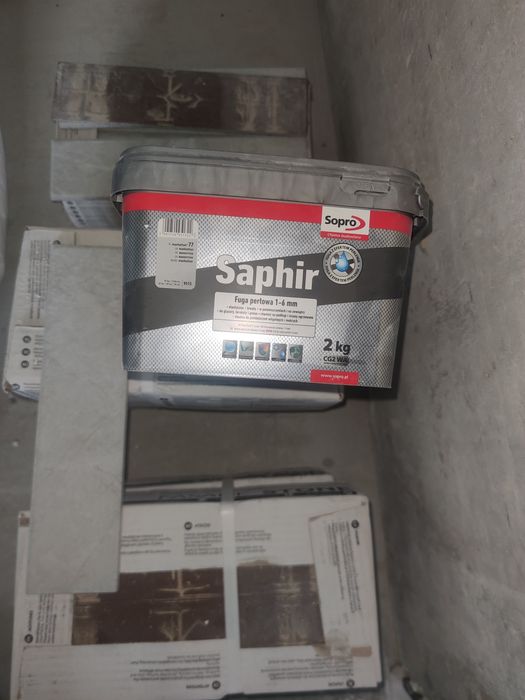 Плитка Rapid Bianco 74x300x9 Cerrad 2,5 кв та Фуга