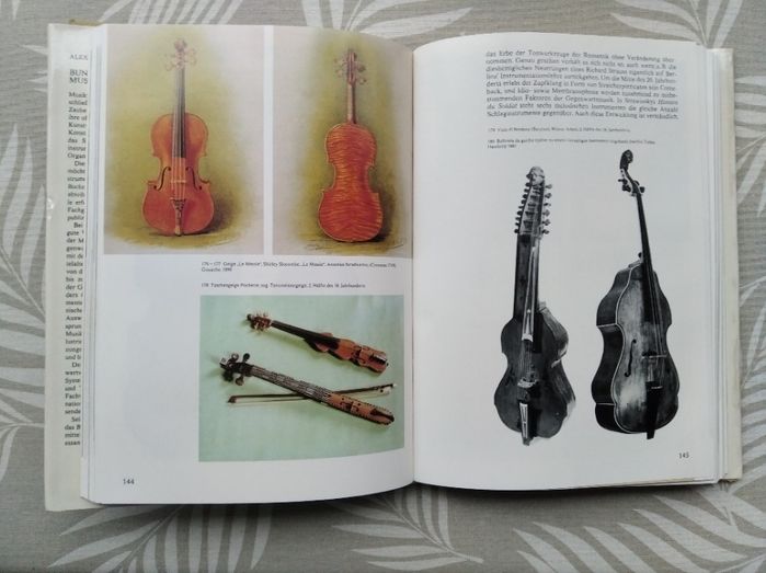Instrumenty muzyczne album po niemiecku