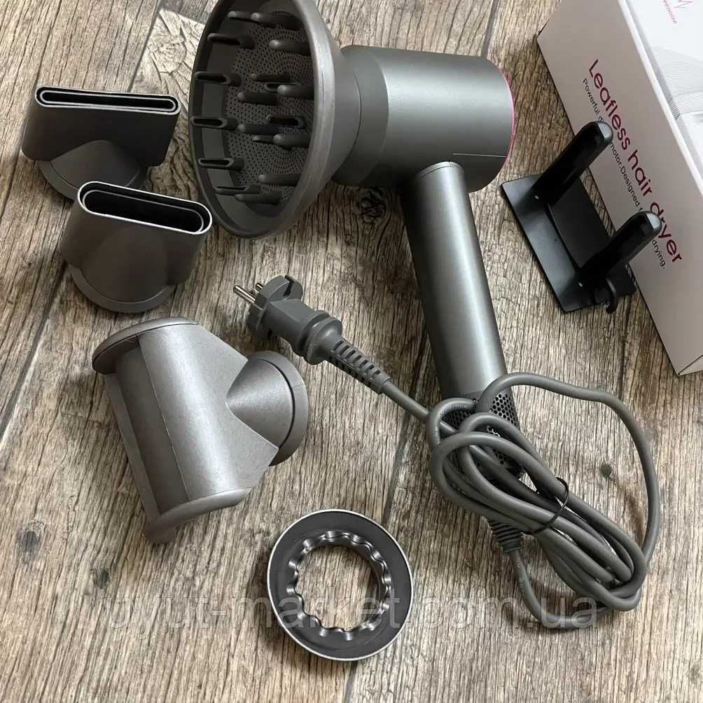 Фен для волосся Leafless Hair Dryer  5 в 1 аналог ДАЙСОН