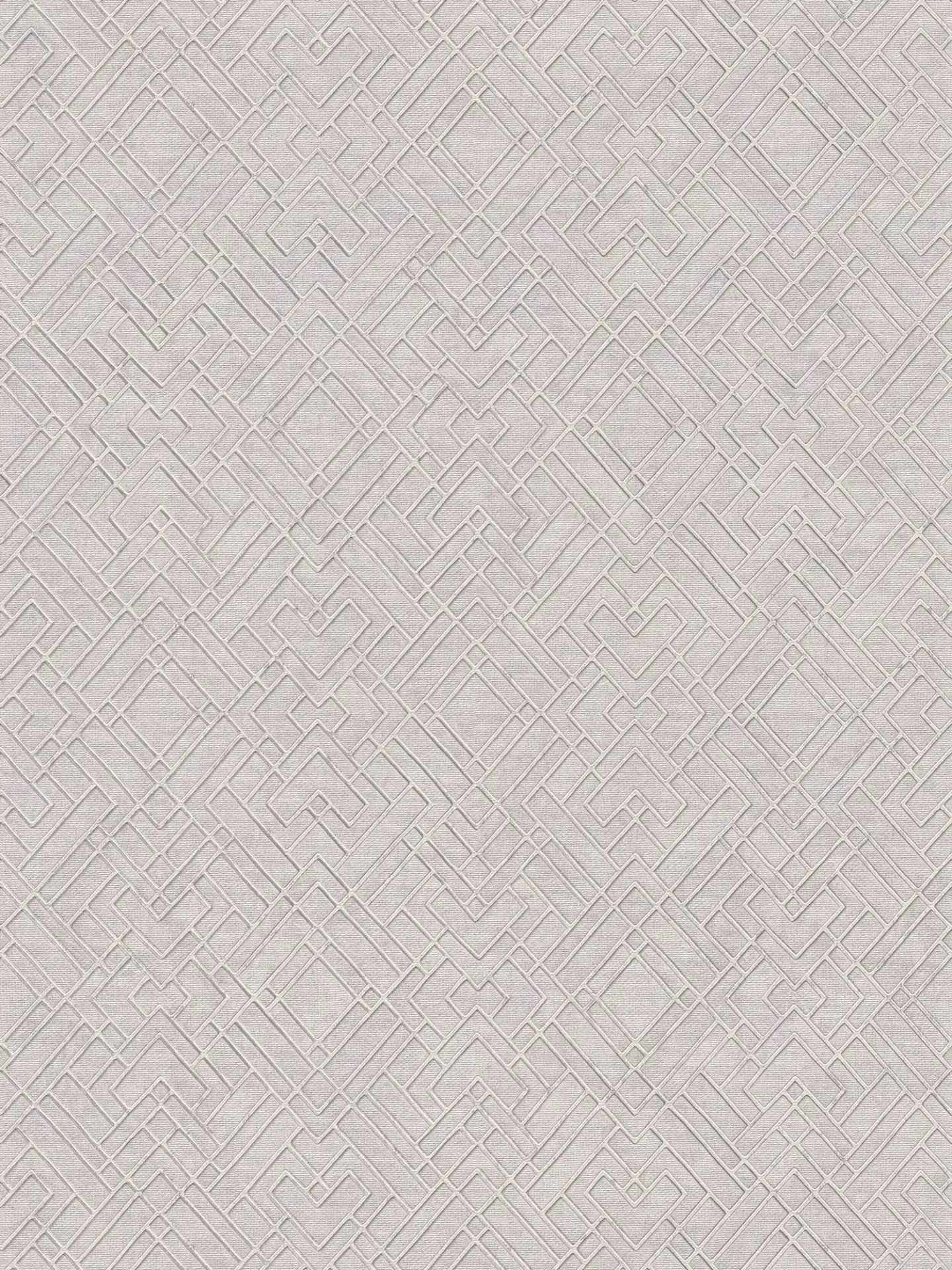 Papel de Parede Geométrico Cinza da Living Walls Ref 38828-4 - NOVO