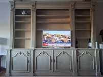 Móvel de sala branco