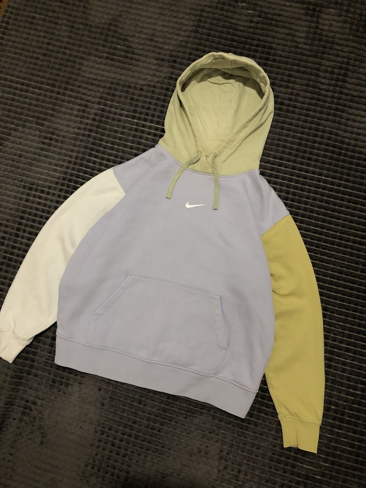 NIKE Street Wear (L) Multicolour Pullover Hoodie женское худи флис ори