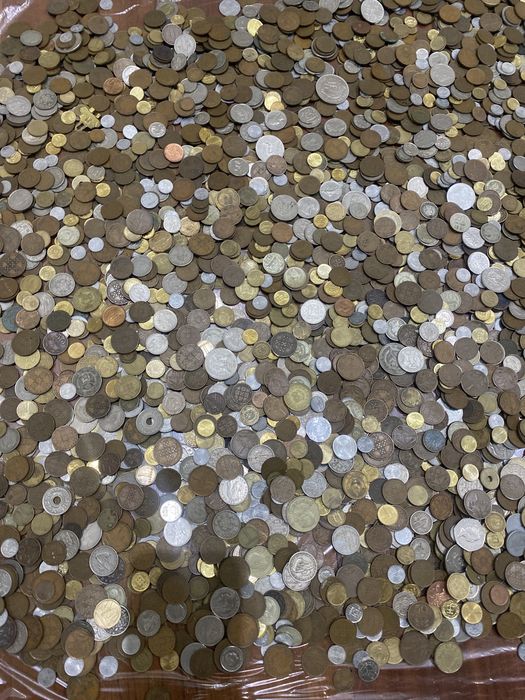 Moedas - Baú do Tio Patinhas - 24,4 Kg moedas