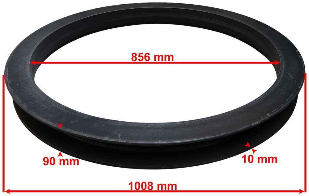 OBROTNICA Przyczepa Kraniec NOWA 1000 8t [4416]