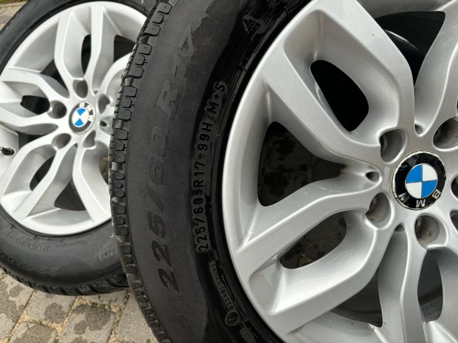 Koła zimowe BMW X3 X4 opony Pirelli 225/60 R17 R zima Ranflat