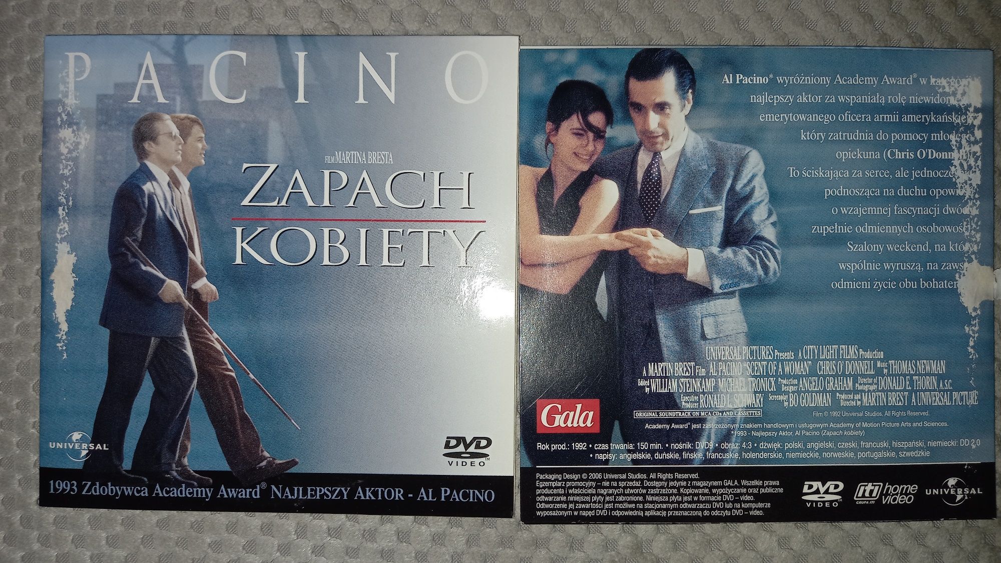 Zapach kobiety    dvd