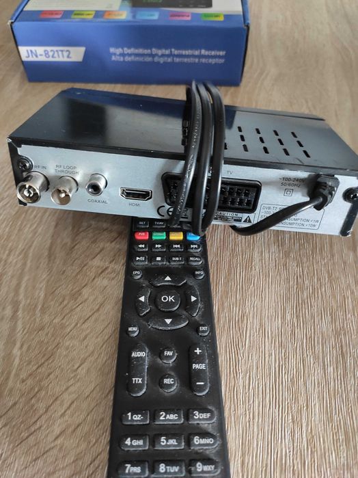 Dekoder telewizji naziemnej DVB T2 HEVC