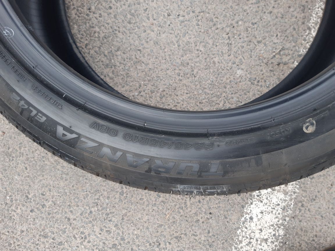 Автошина 245 45 r19 BRIDGESTONE TURANZA EL 42