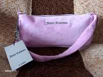 Juicy couture nowa różowa torebka velvet