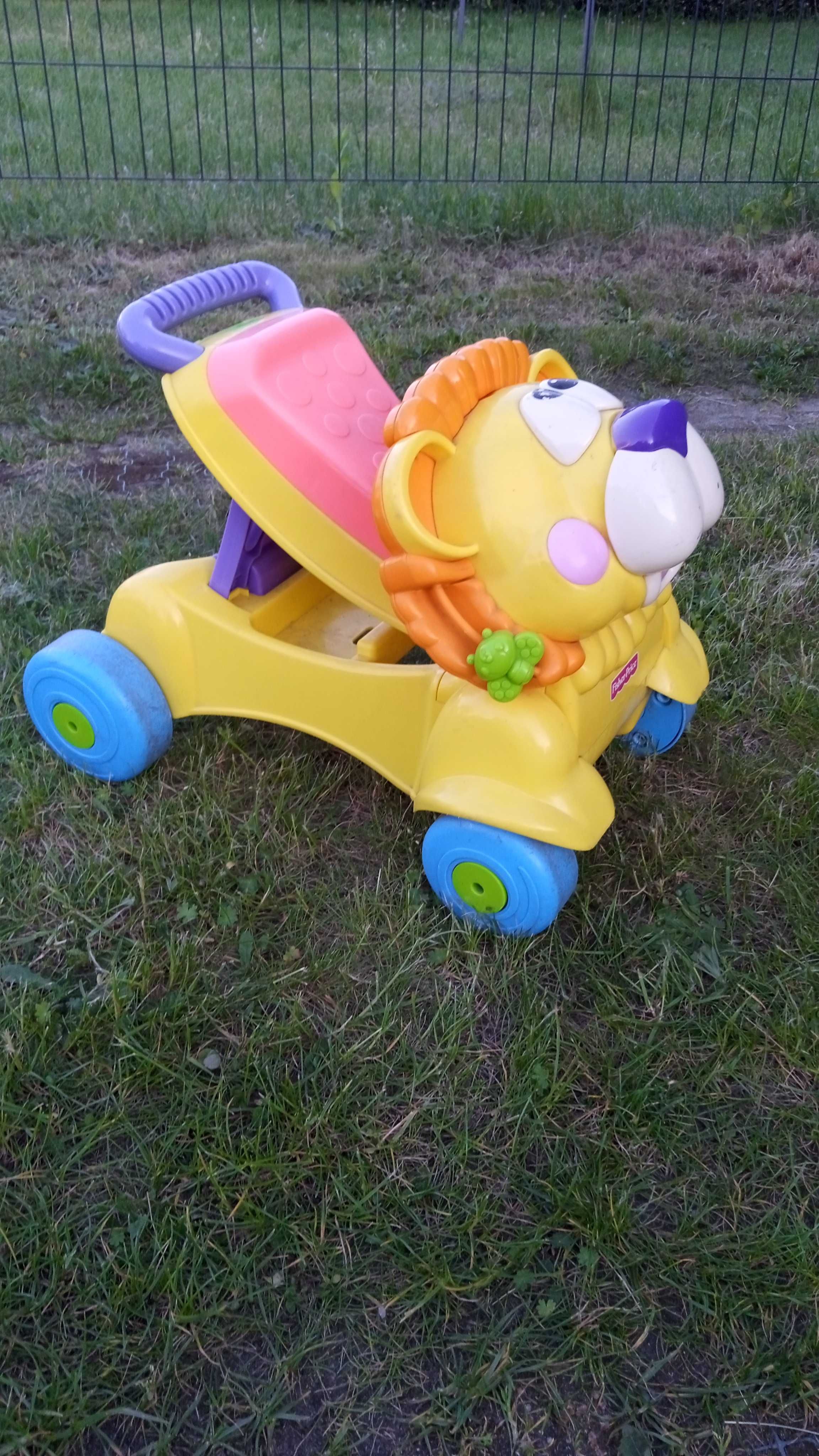 Chodzik fisherprice lew dla dzieci