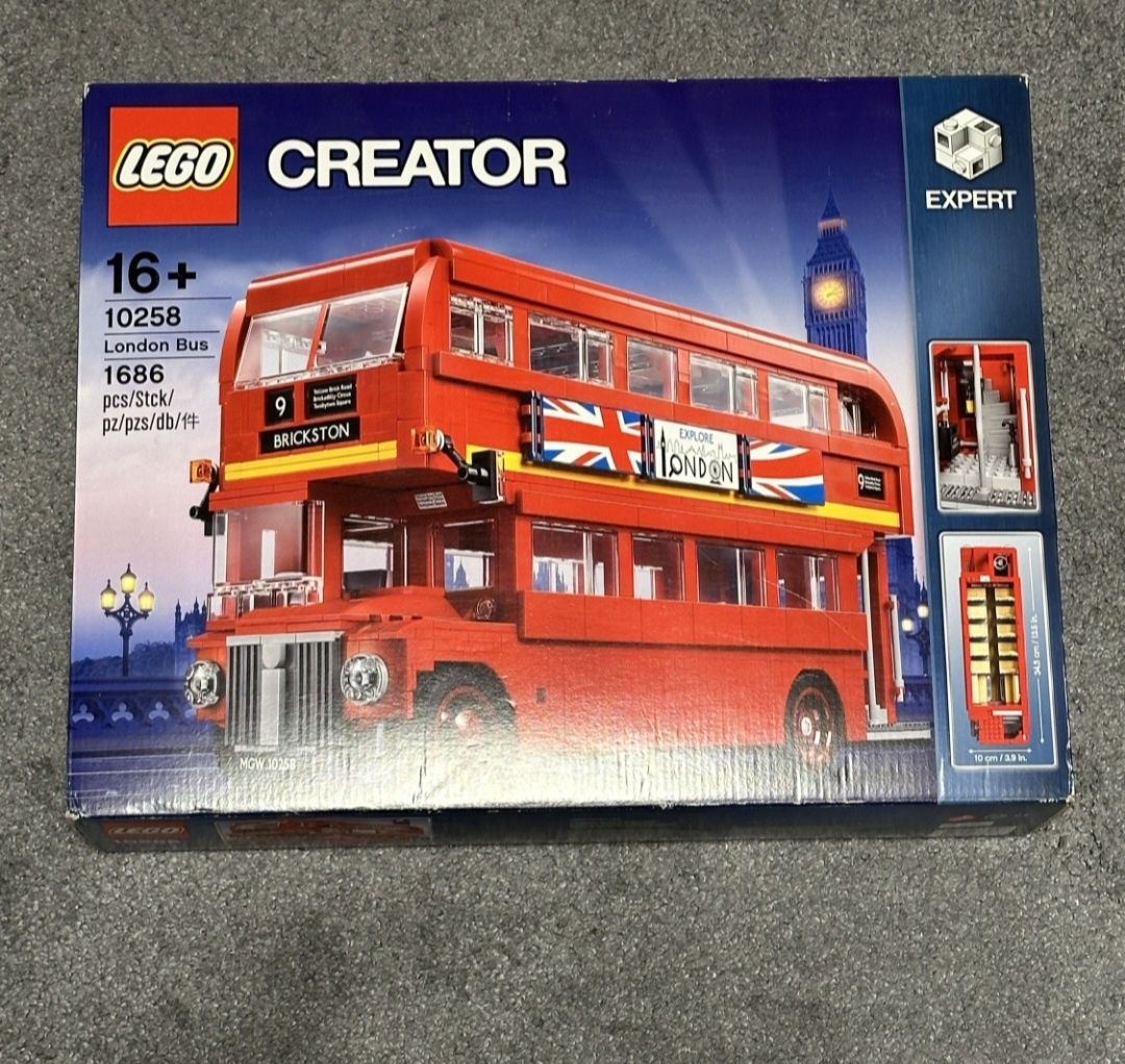 Lego ,mini ,ford, VW fiat,vespa,ford,London bus ,lokomotywa.
