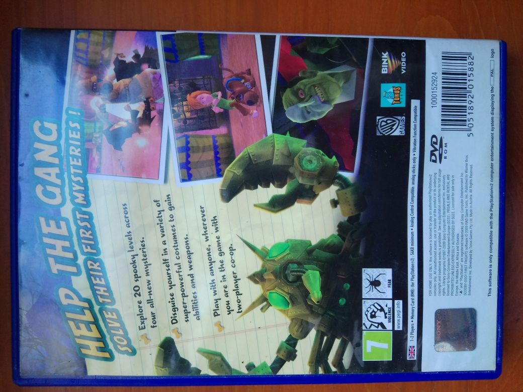 Gra Scooby doo first frights PS2