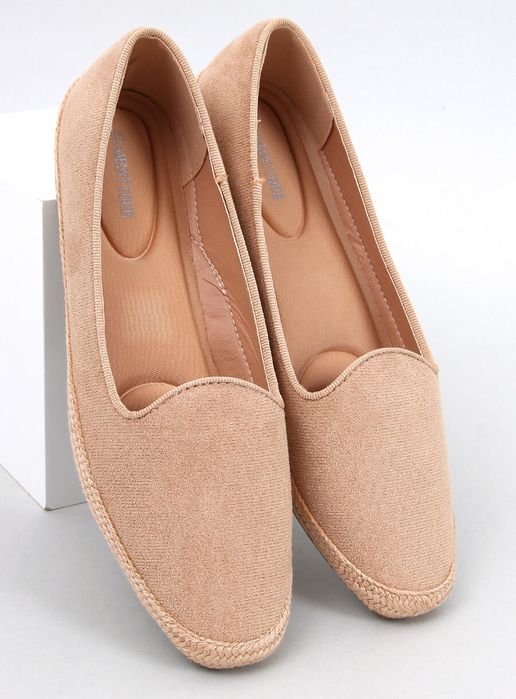 Baleriny Espadryle Damskie Ballot Camel