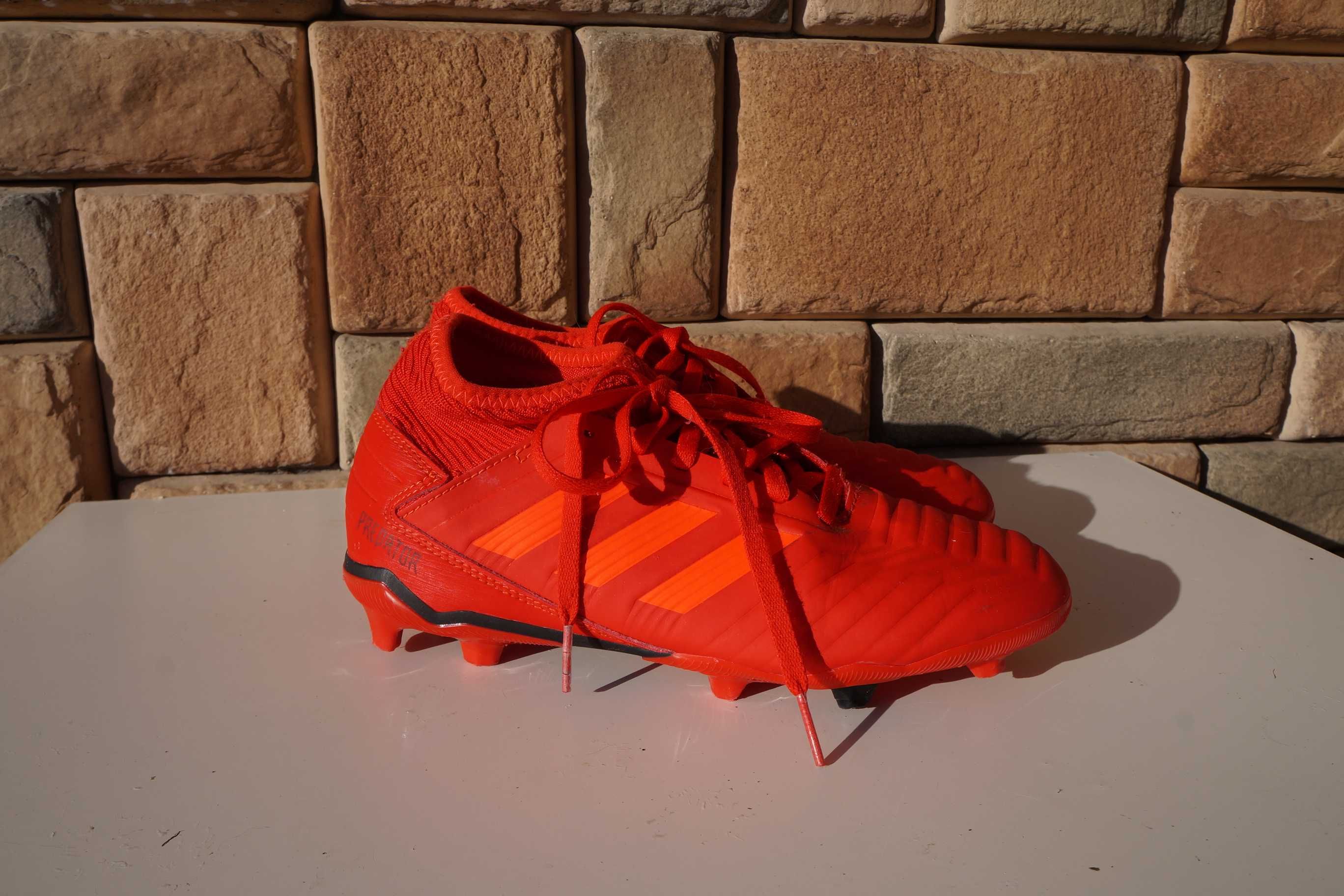 Buty piłkarskie korki Adidas Predator 19.3 czerwone - 36 2/3