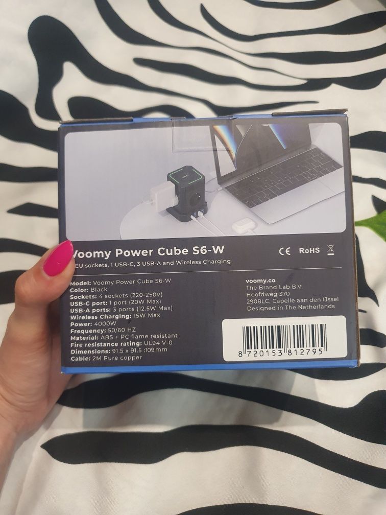 Ładowarka indukcyjna 4 usb