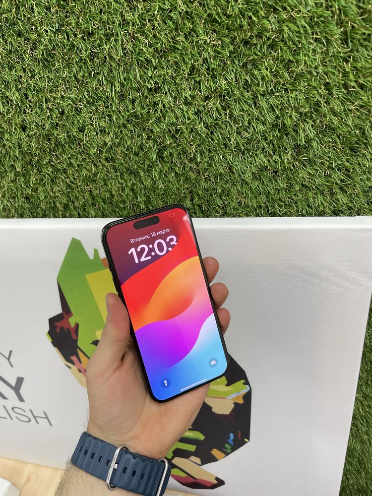 iPhone 15Pro 128Gb Unlock Titanium black