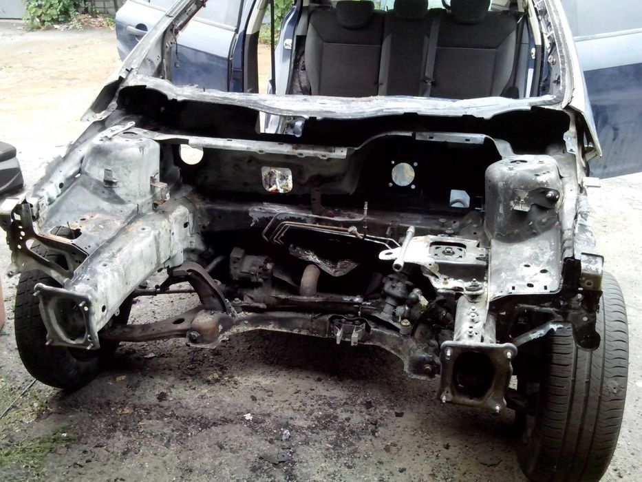 Reparação de carro após um acidente