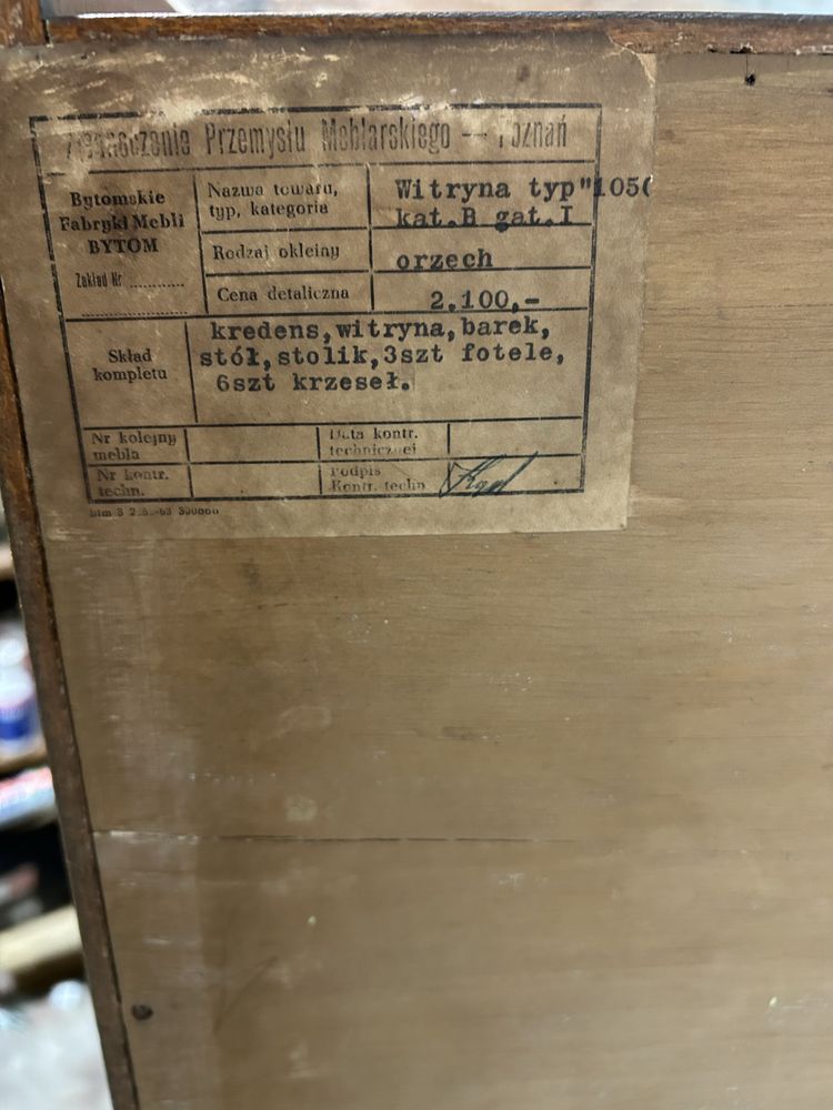 Witryna, biblioteczka bytomskie fabryki mebli