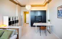 Jasny LOFT z garderobą w najpiękniejszej kamienicy we Wrocławiu