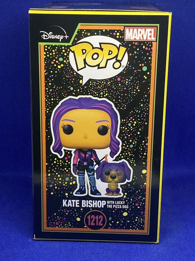 Funko pop Kate Bishop with Lucky the pizza dog 1212 exclusive