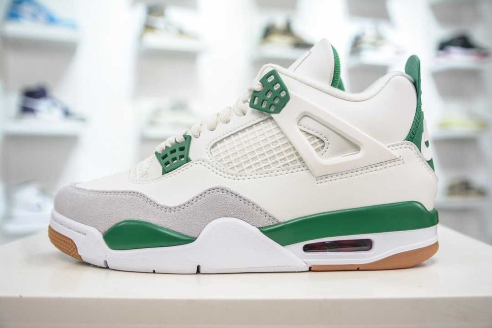 Buty meskie Mokasyny Jordan_4_Retro_SB_Pine_Green R.39