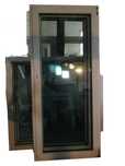Niemieckie, używane okno balkonowe PCV 90 x 210 cm Skład Okien