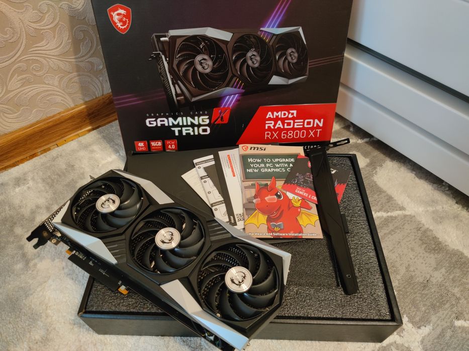 MSI Radeon RX 6800 XT 16GB стан як новий