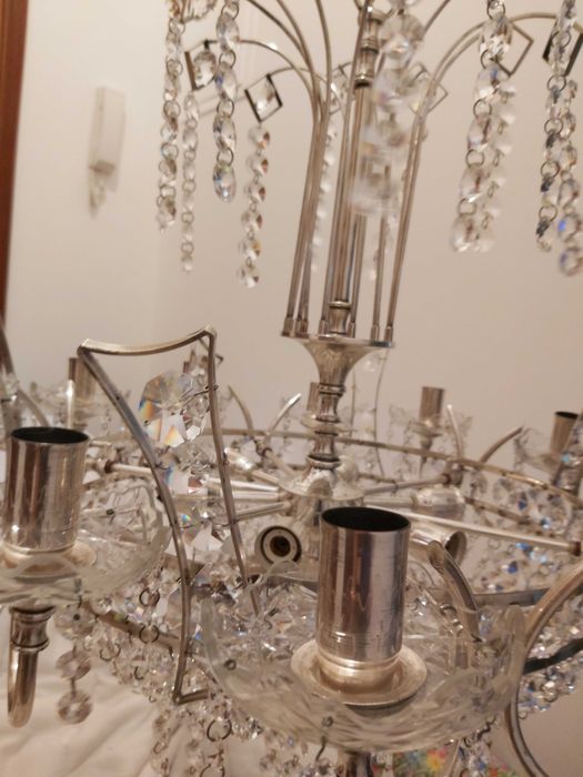 Candeeiro de teto antigo.