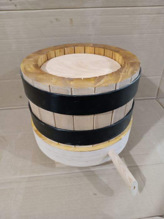 Бочка деревянная для маслопресса 5,5 литра