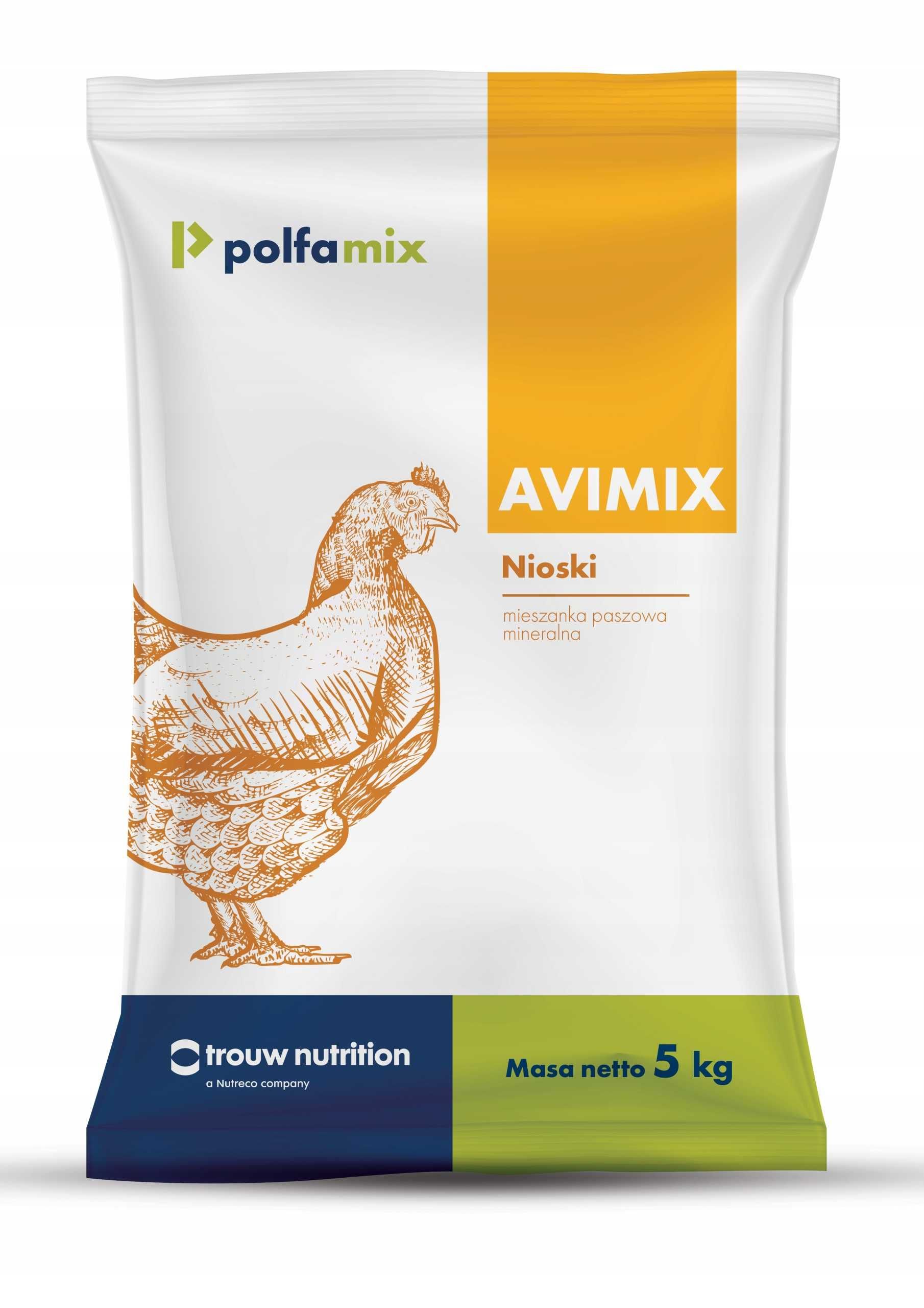Witaminy dla kur niosek POLFAMIX AVIMIX 5KG