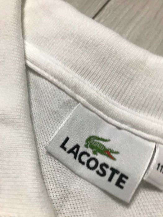 LACOSTE r.4XL oryginalna koszulka polo stan BDB
