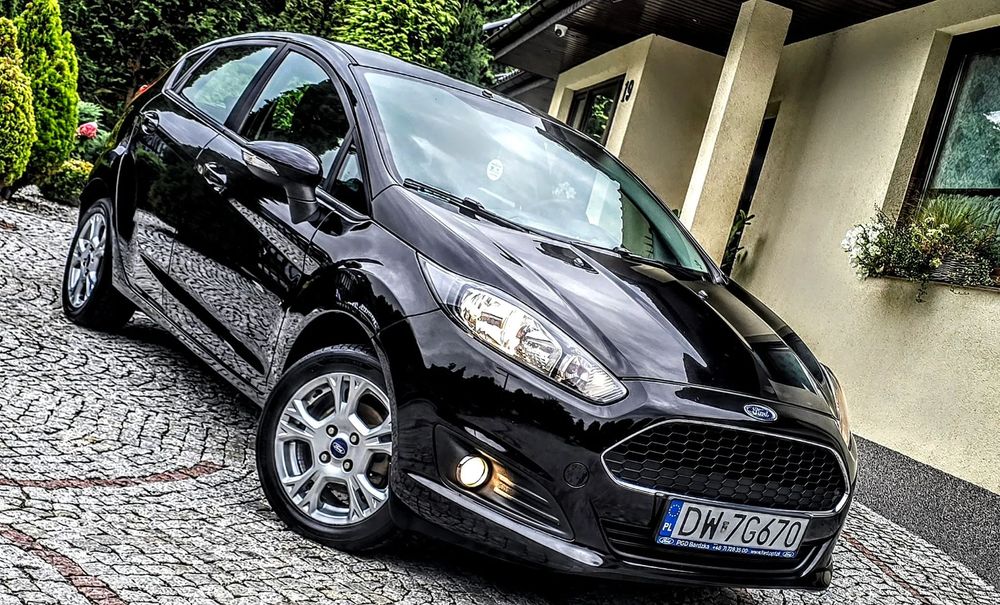 Ford Fiesta TITANIUM zPL Salonu 1 WŁ.Benzna.Mod2017r ASO/GRZ.SZYBA P/Clima-Zamiana