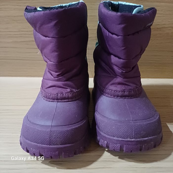 Śniegowce Decathlon dla dziewczynki  roz 22/23