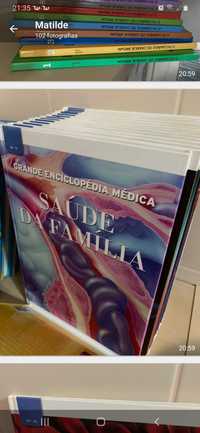 Coleção Enciclopédia Medicina 15 livros