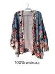 Wiskozowe kimono w kwiaty monsoon M