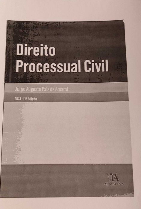 Direito Processual Civil - Jorge Pais de Amaral