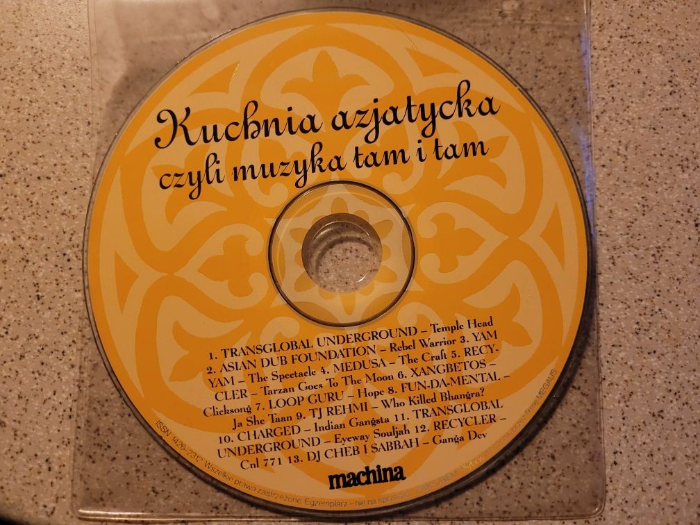 CD Kuchnia azjatycka, czyli muzyka tam i tu Machina 1999 Megaus