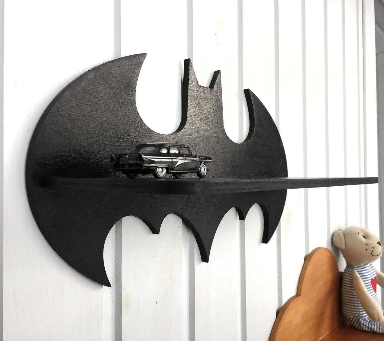 Полка бэтмен batman марвел самолет в детскую комнату