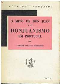 7348 O Mito de Don Juan e o Donjuanismo em Portugal de Urbano Tavares