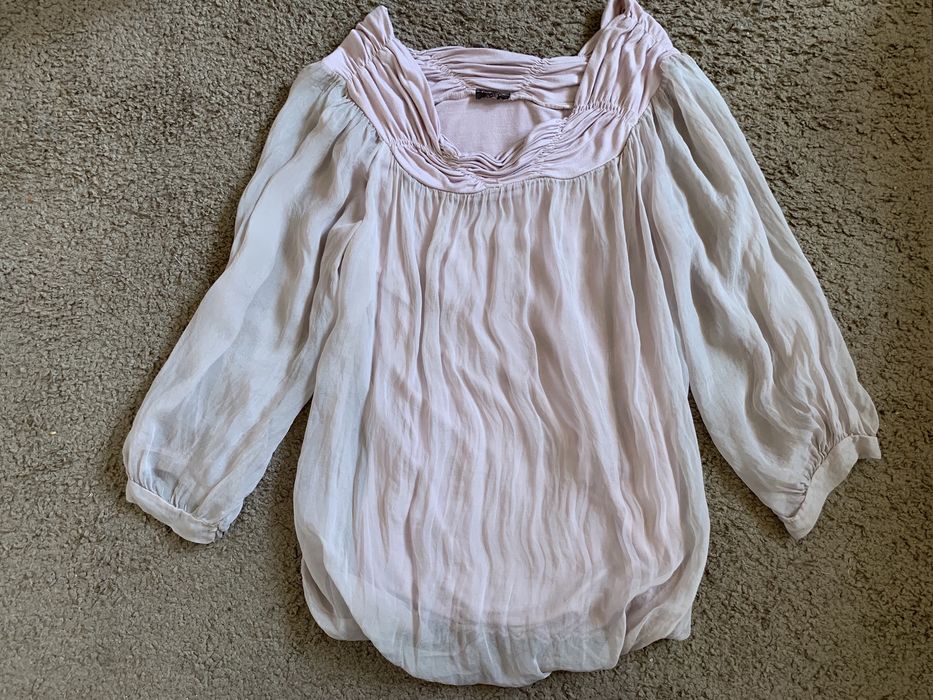 Брендовая блузка НАТУРШЕЛК Phase Eight Италия Беременным 100%шелк р.ХL